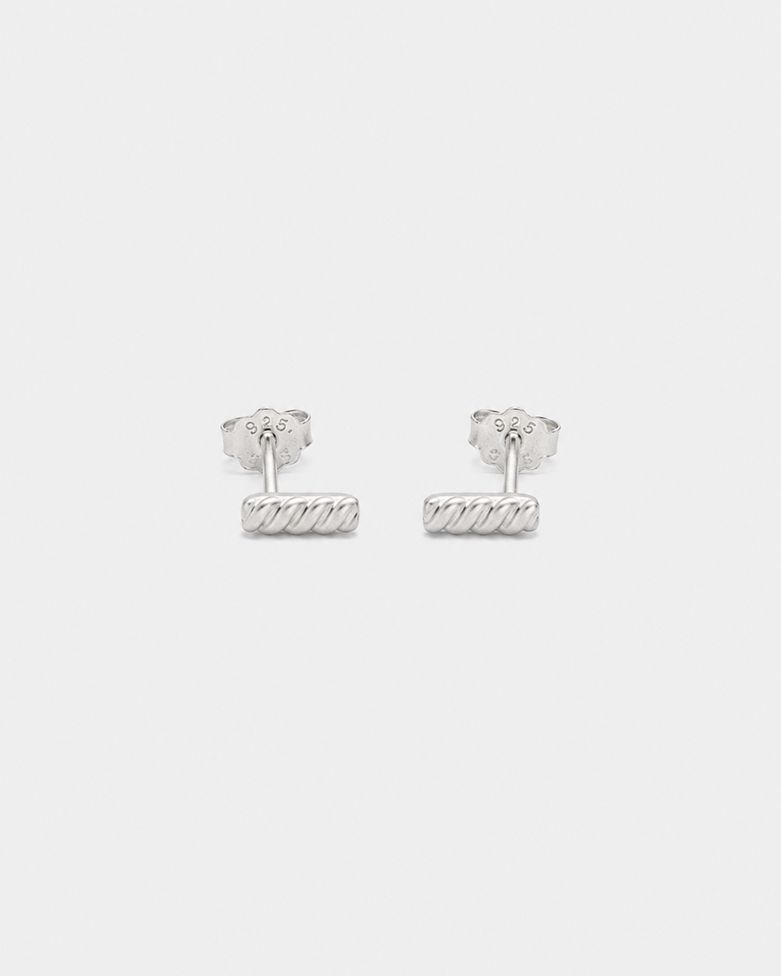925 Baguette Studs