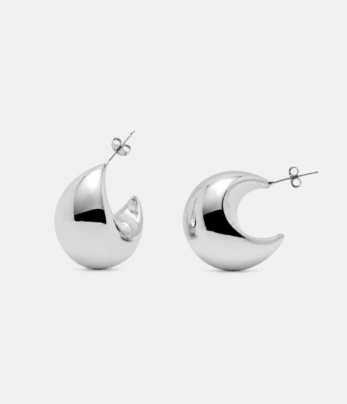 925 Dome Earrings