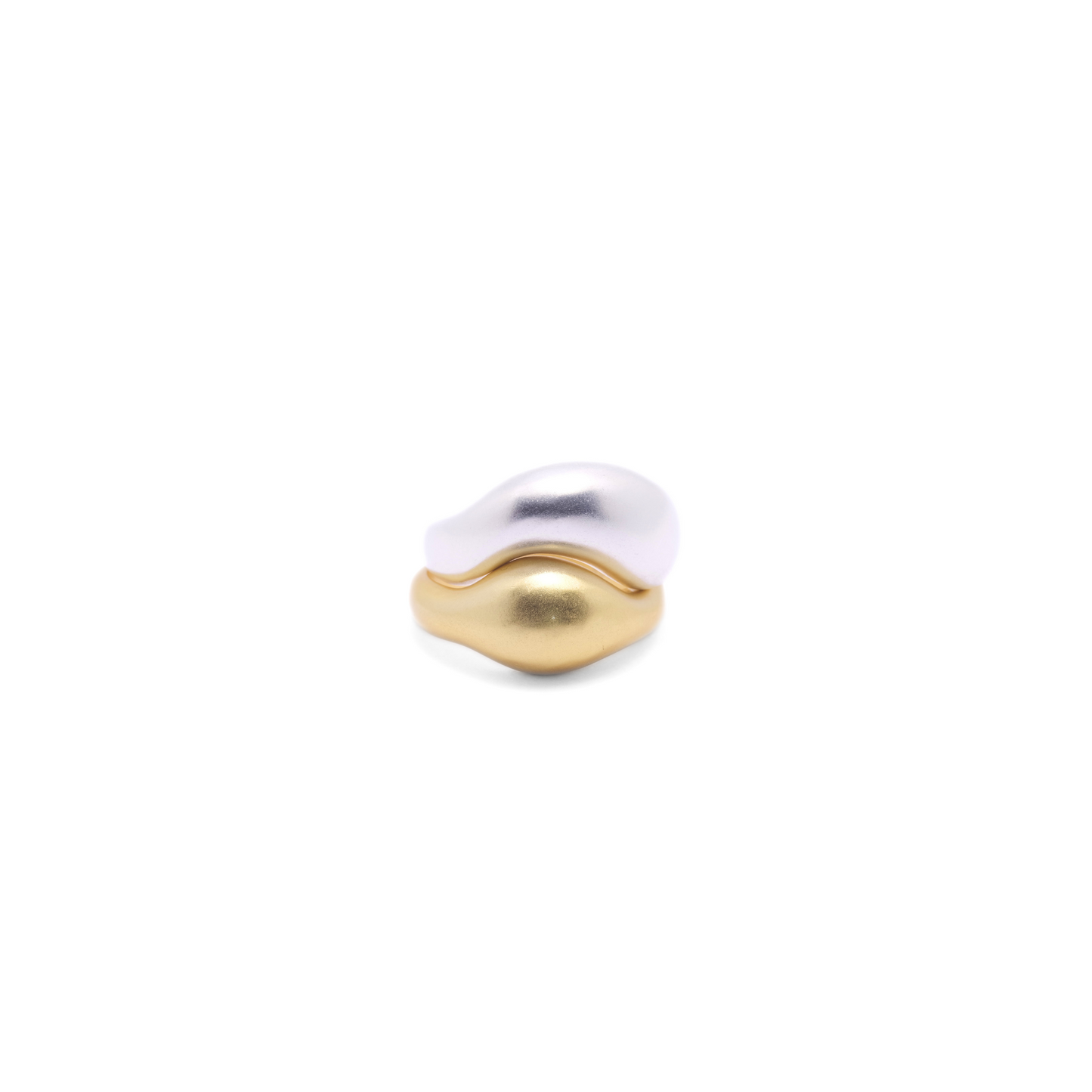 925 Simple Open Dome Ring 18K Gold Vermeil