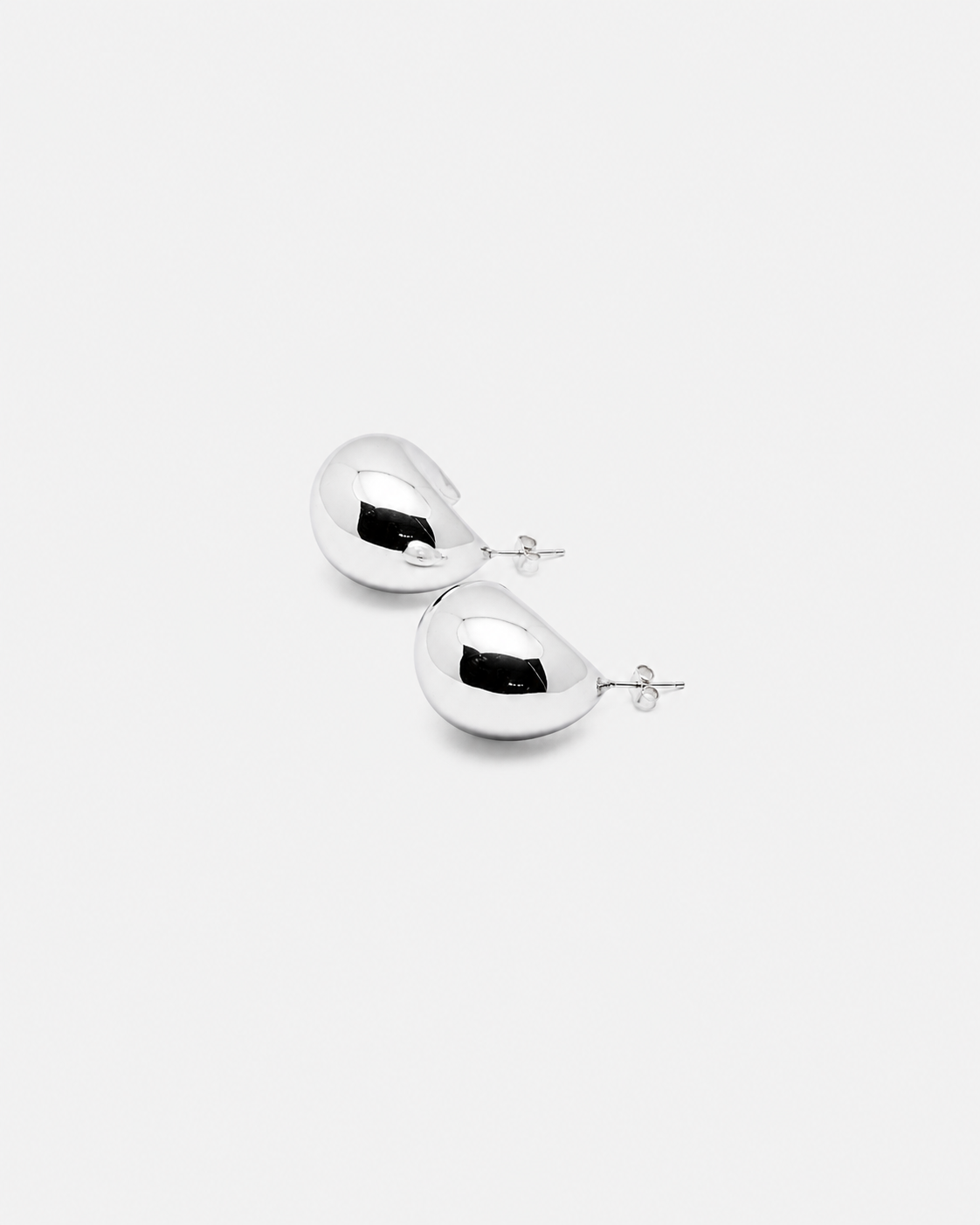 925 Dome Earrings