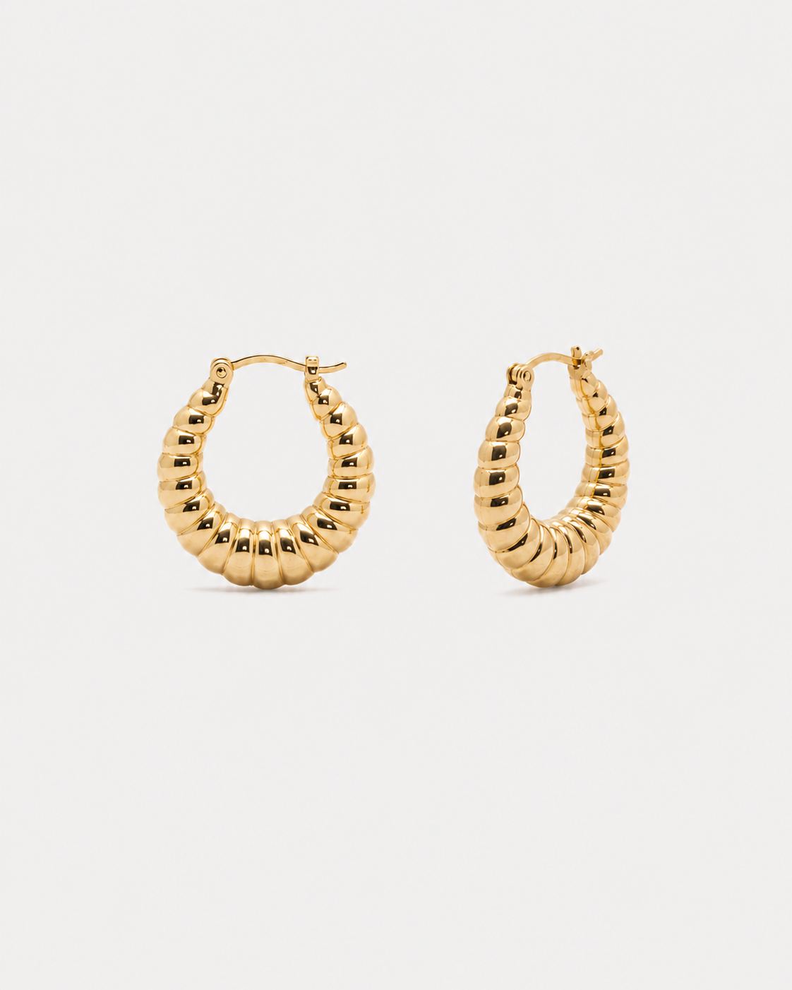 Chunky Croissant Hoops