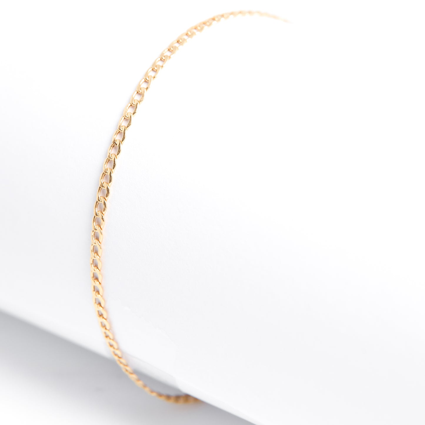 Flat Link Chain Anklet