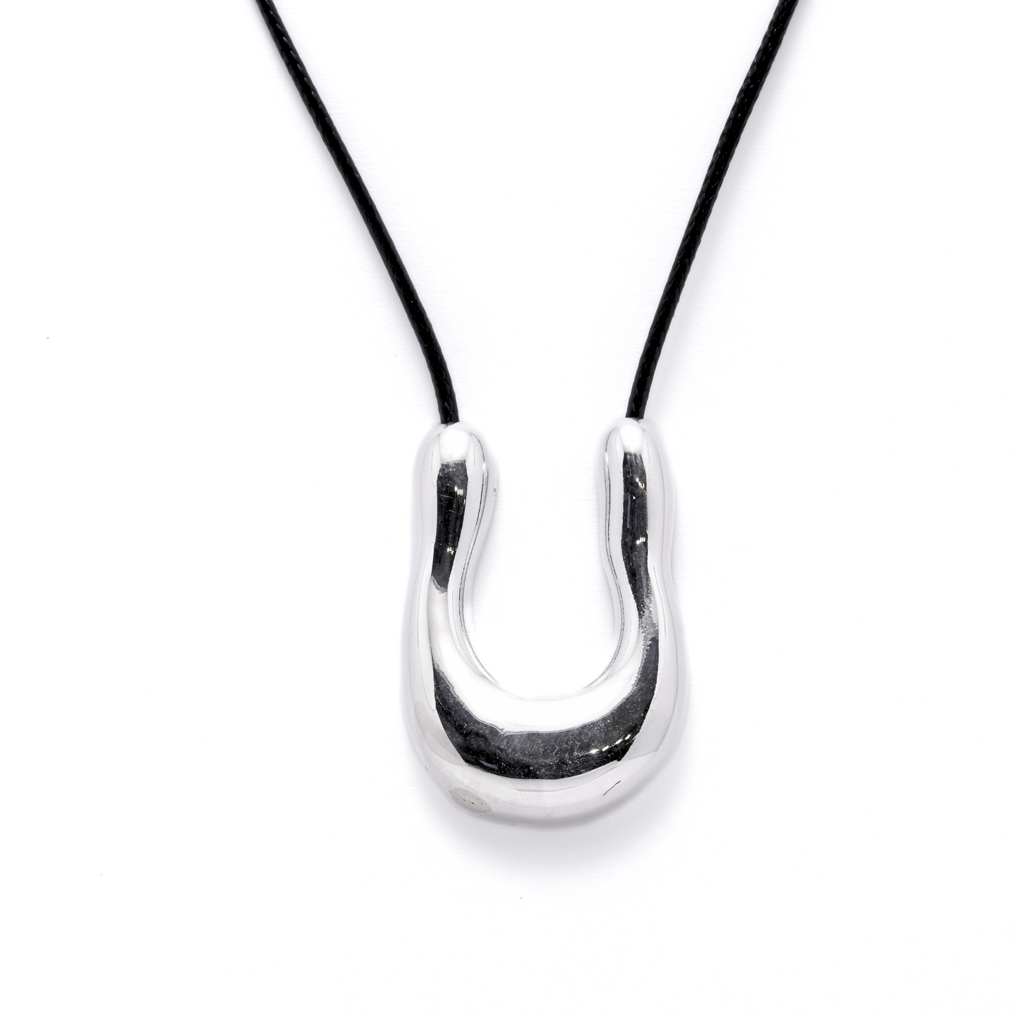 925 Horseshoe U Shape Necklace