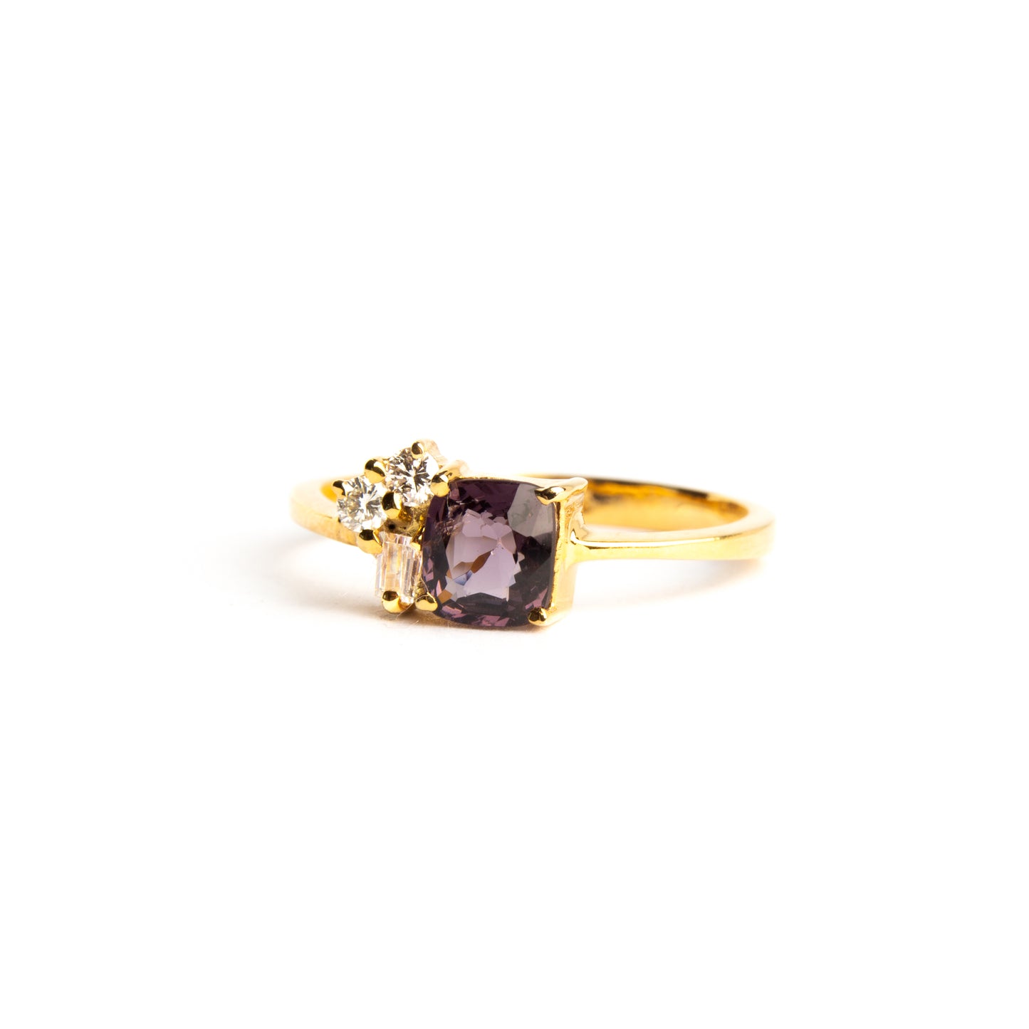Ella Spinel Diamond Cluster Ring