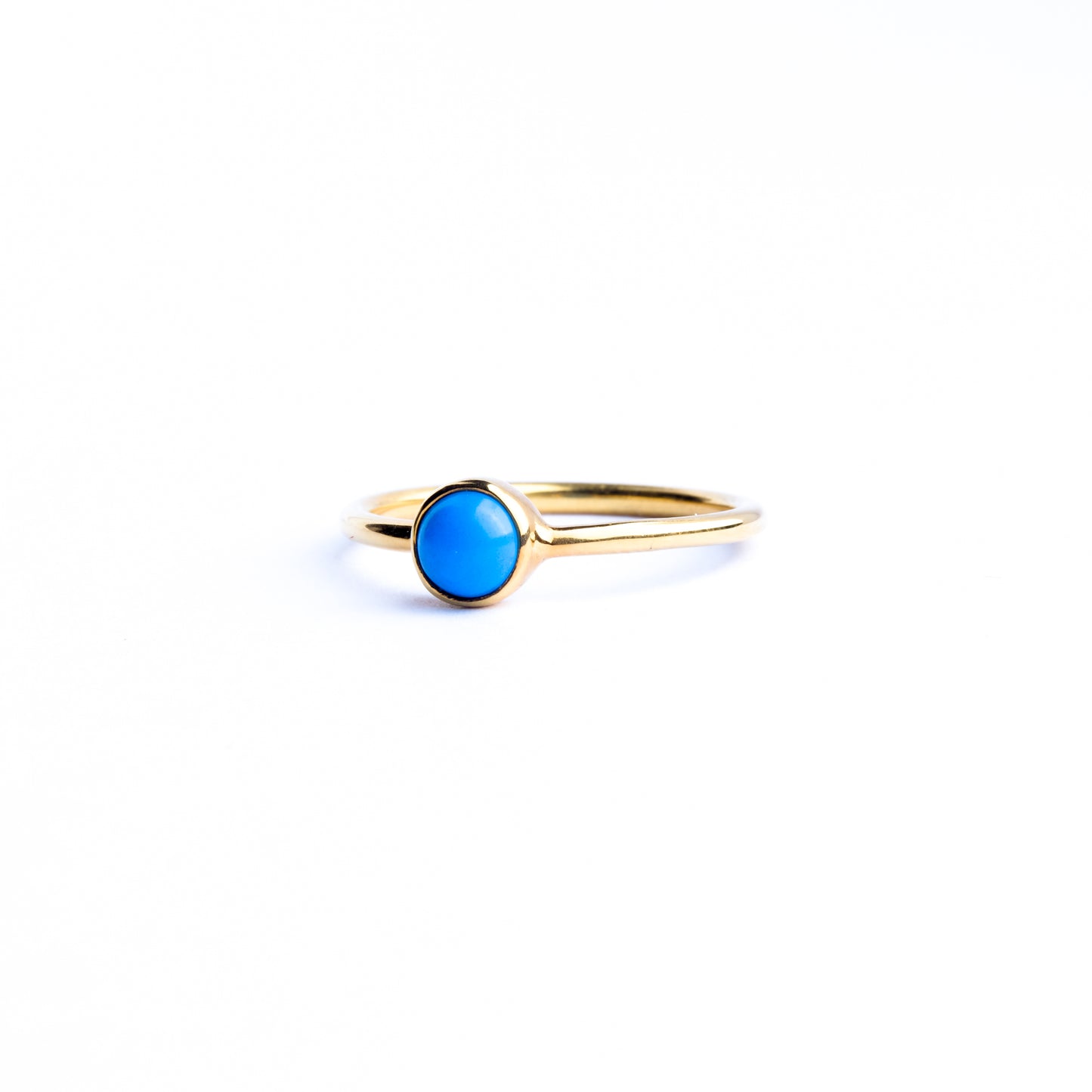 Candy Turquoise Bezel Ring