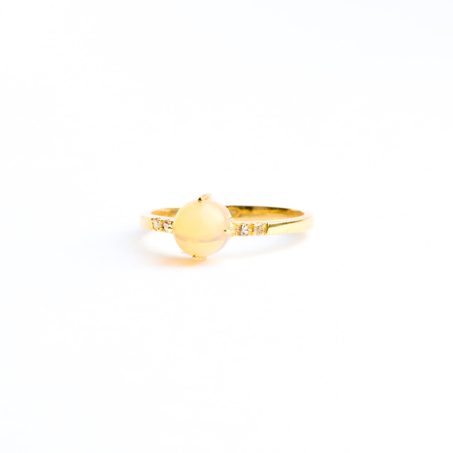 Anna Opal Diamond Ring