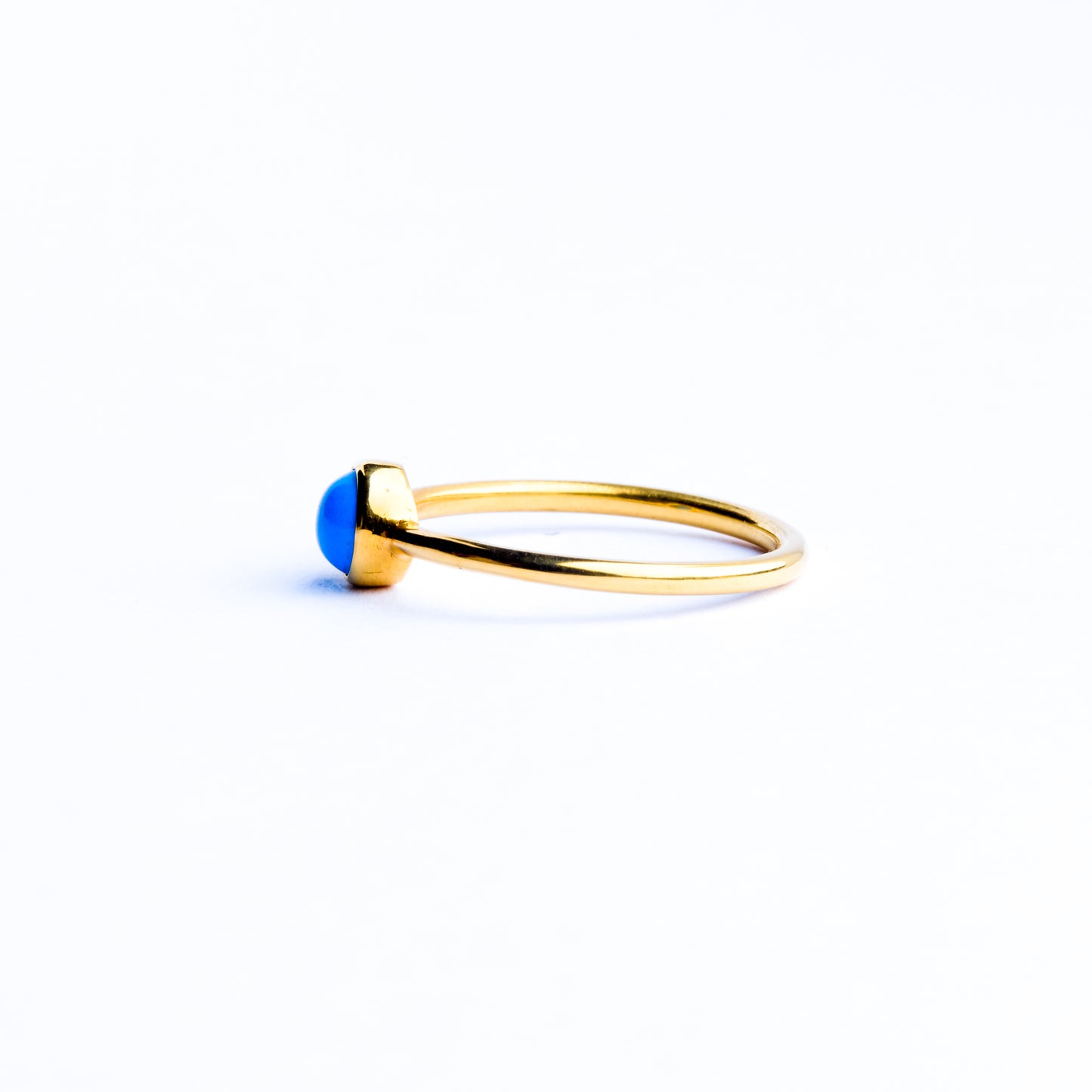 Candy Turquoise Bezel Ring