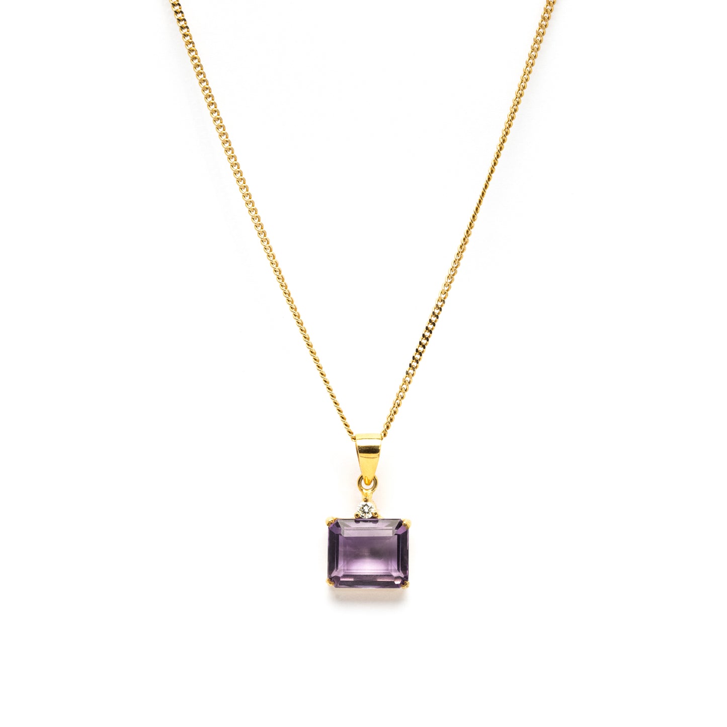 Heather Amethyst Pendant