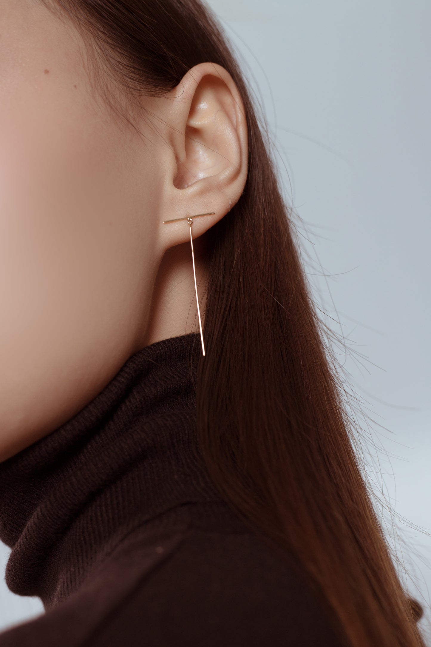 Geometric Pearl Earrings