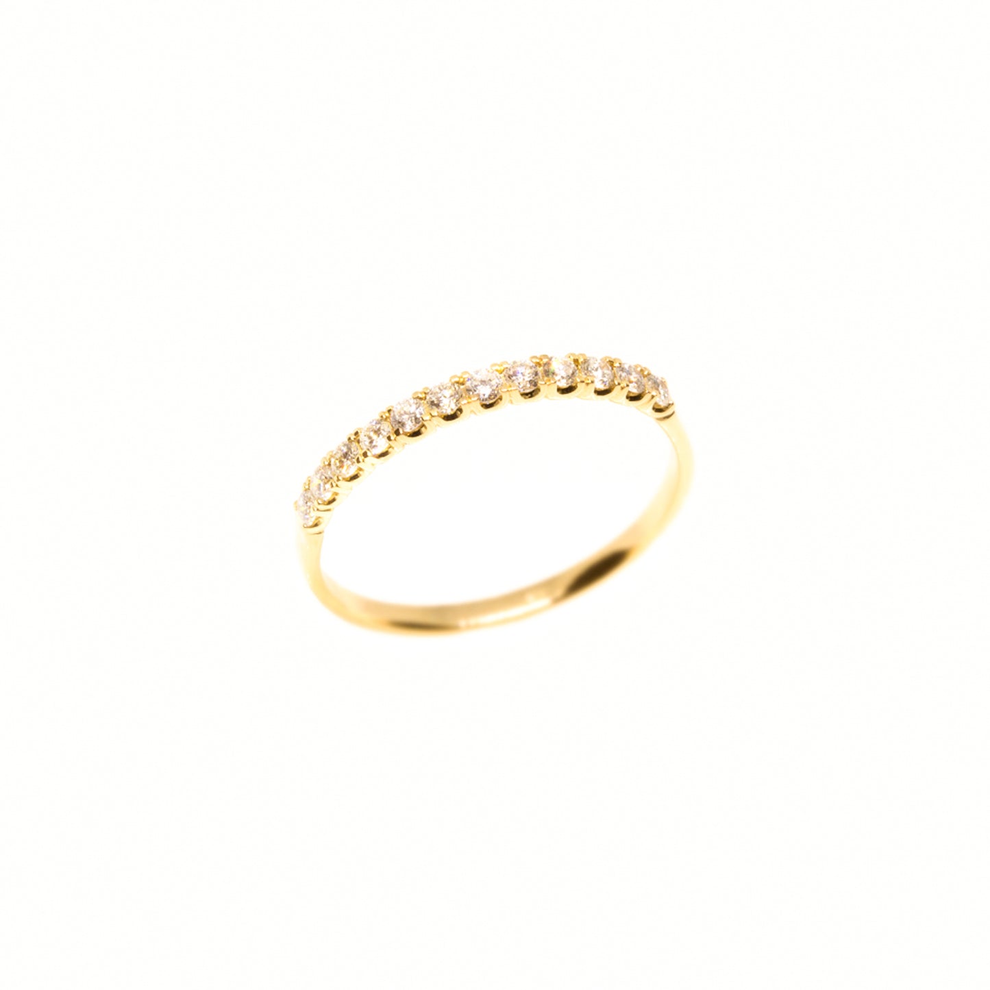 Nadia Diamond Half Eternity Ring