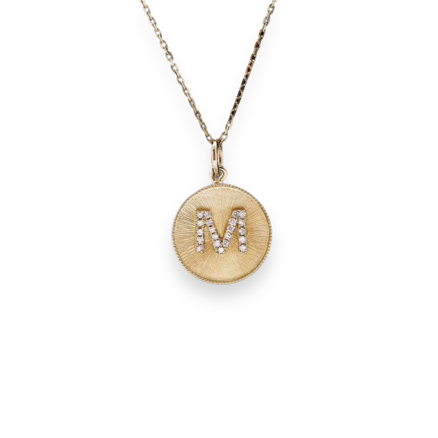 Diamond Letter Necklace