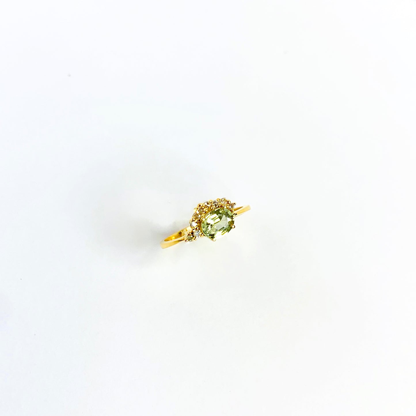 Elisa Green Sapphire Ring
