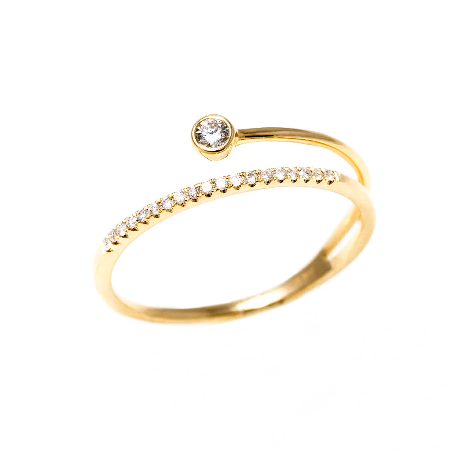 Maya Diamond Wrap Ring