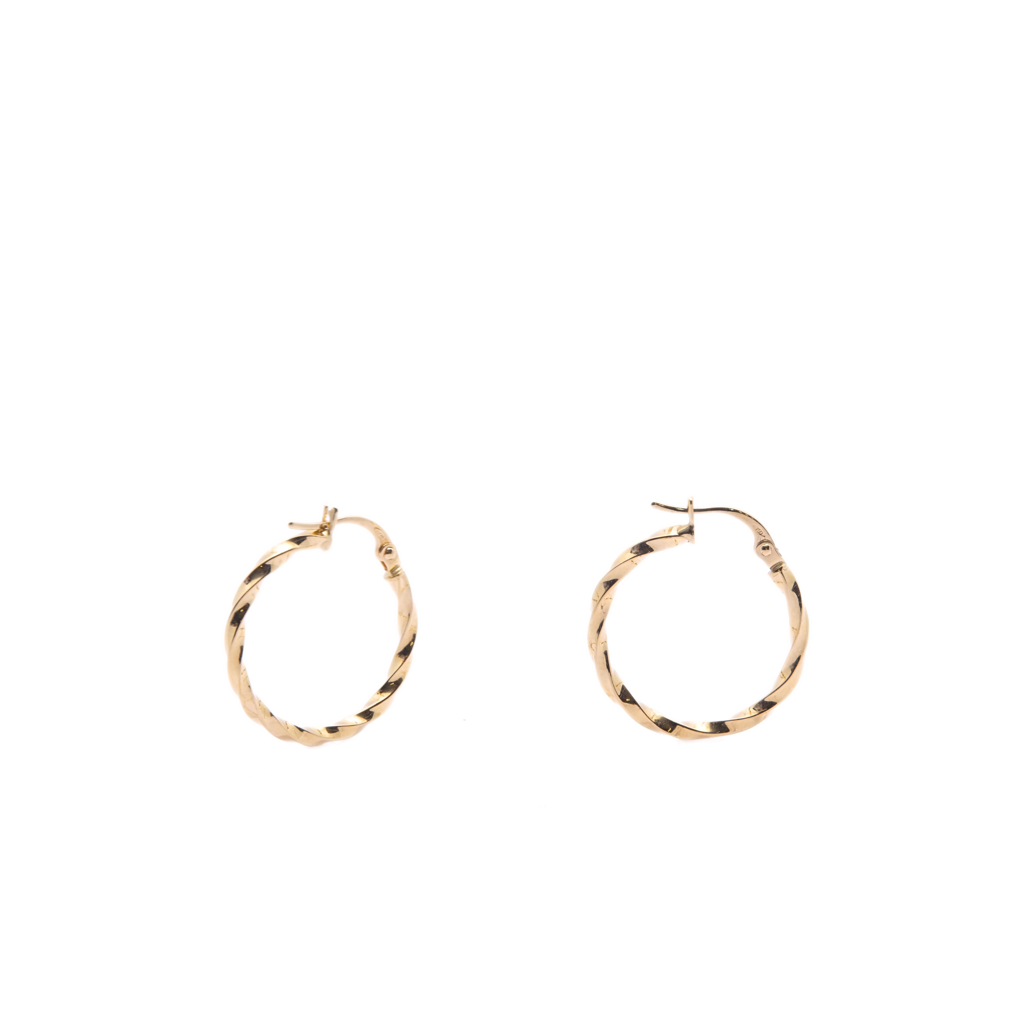 Twisted Big Earrings