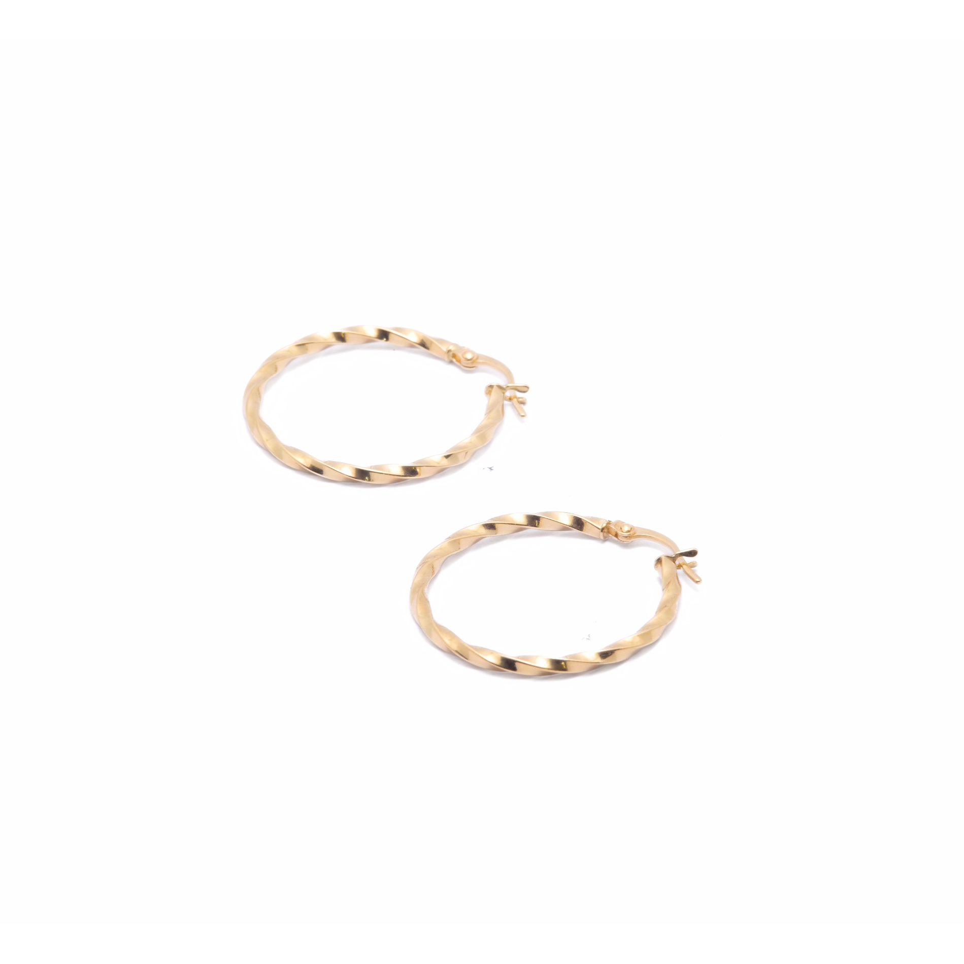 Twisted Big Earrings