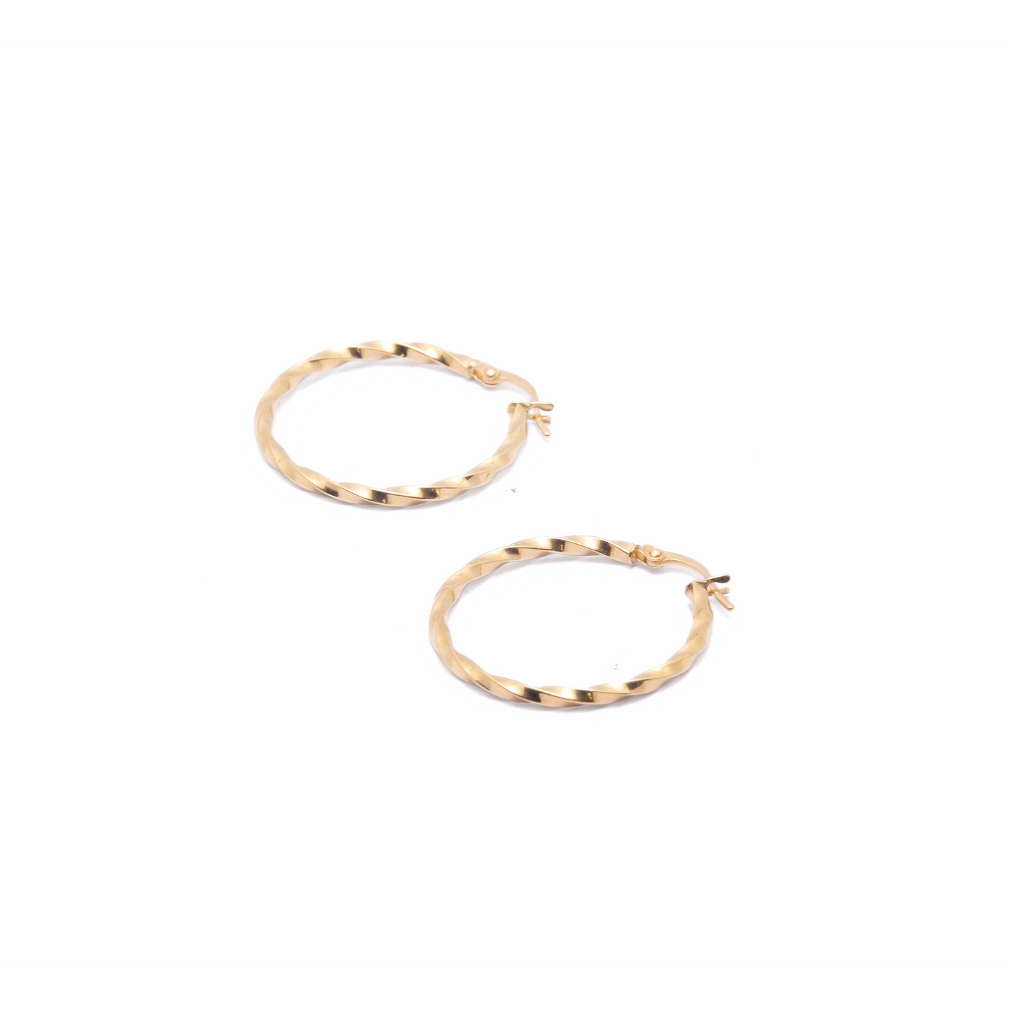Twisted Big Earrings