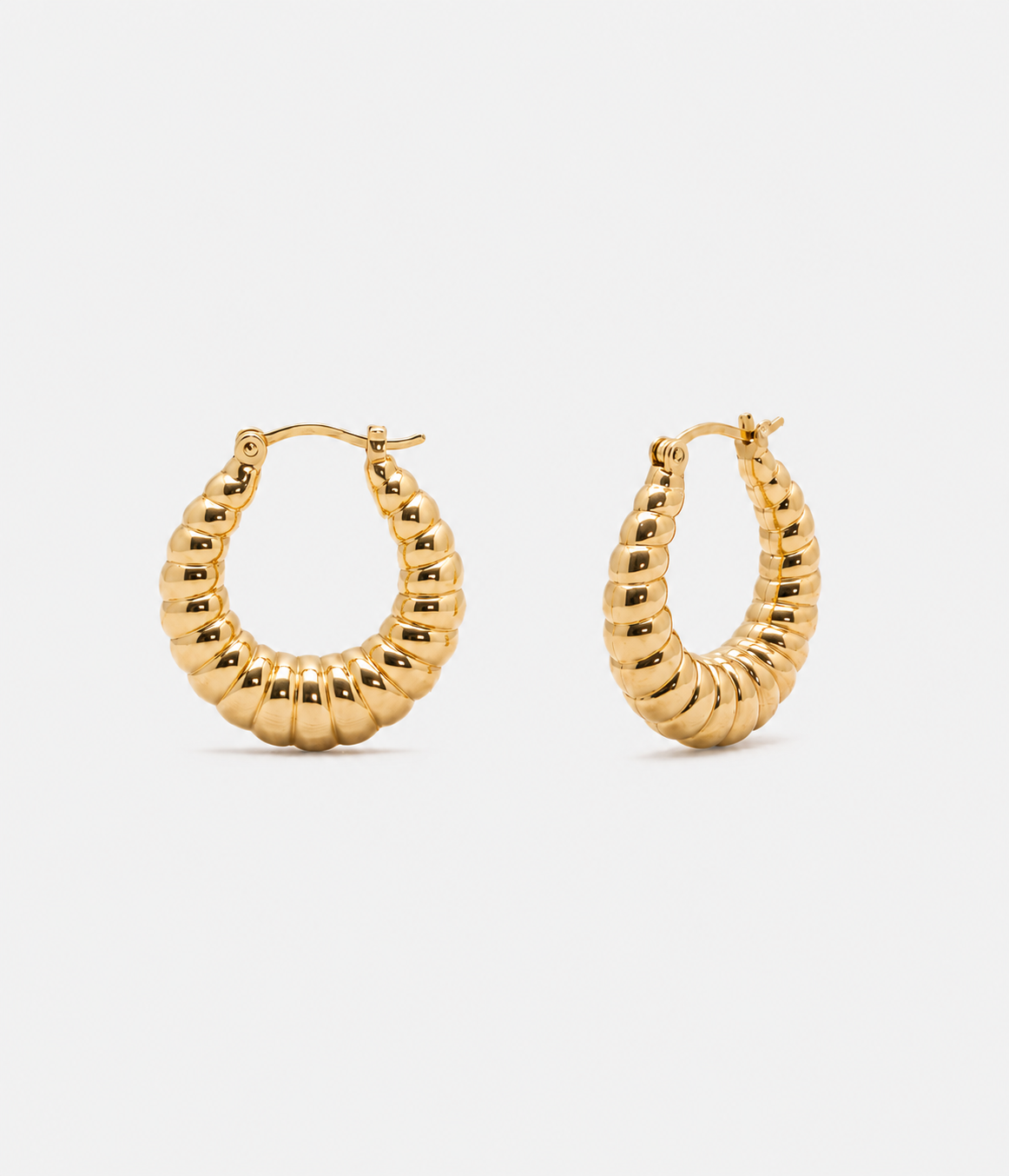 Chunky Croissant Hoops