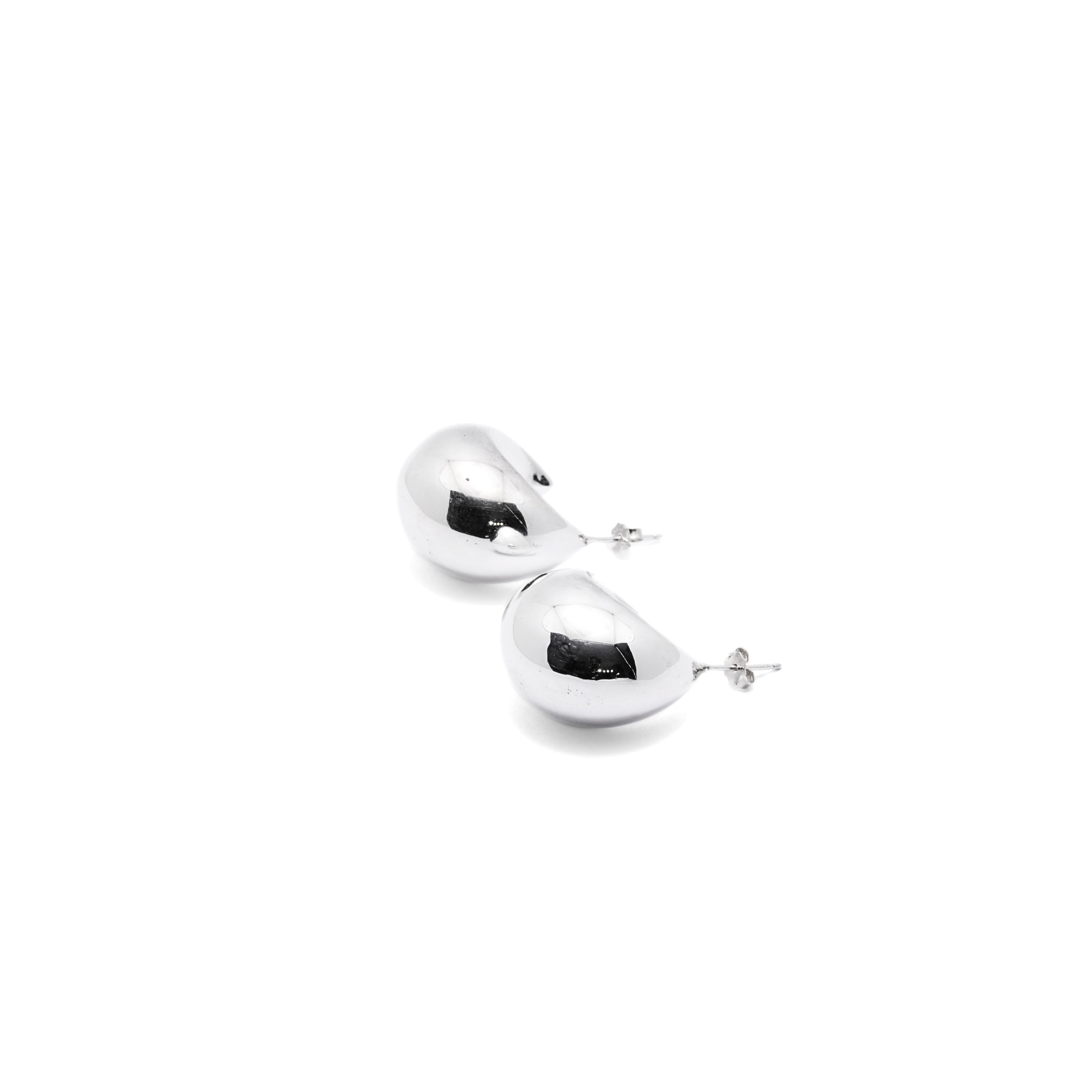 925 Dome Earrings