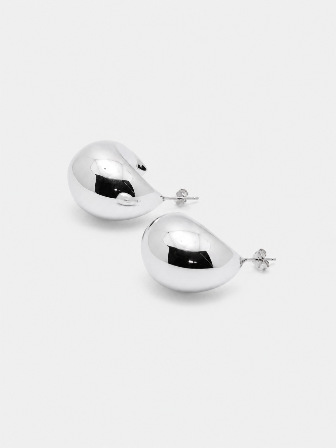 925 Dome Earrings