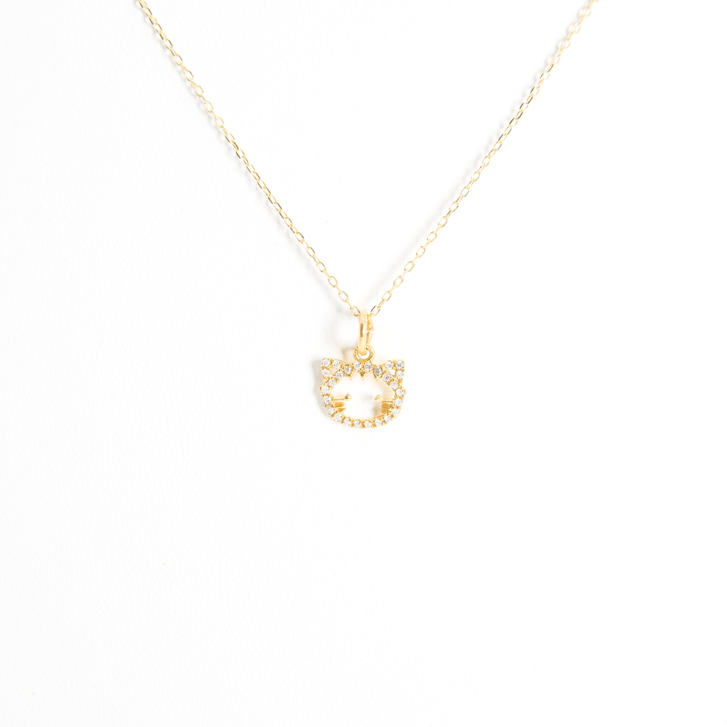 Kitty Diamond Necklace