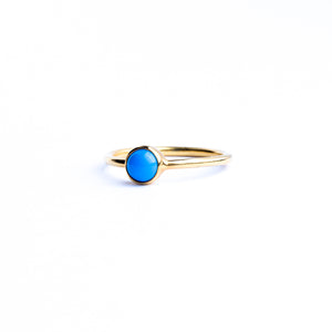 Open image in slideshow, Candy Turquoise Bezel Ring
