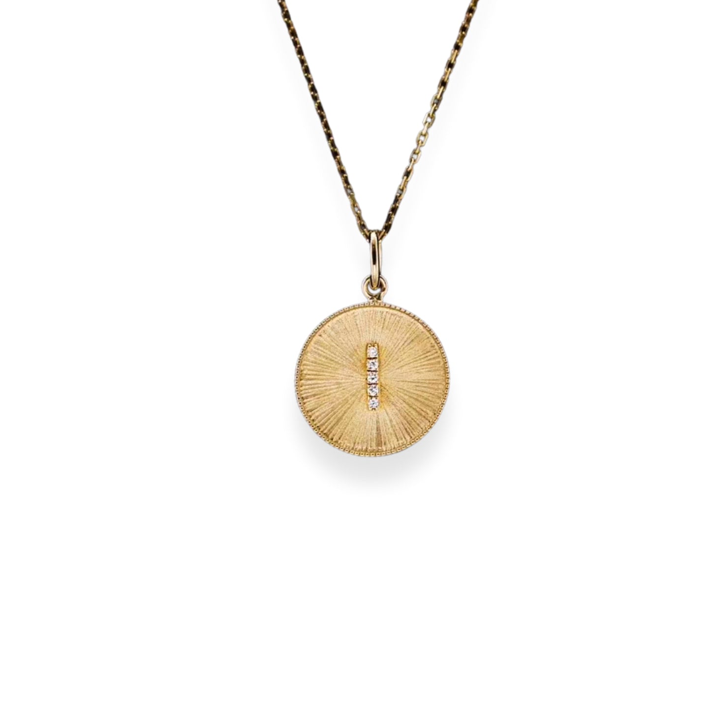 Diamond Letter Necklace