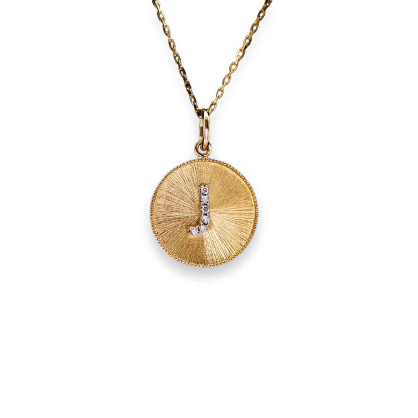Diamond Letter Necklace