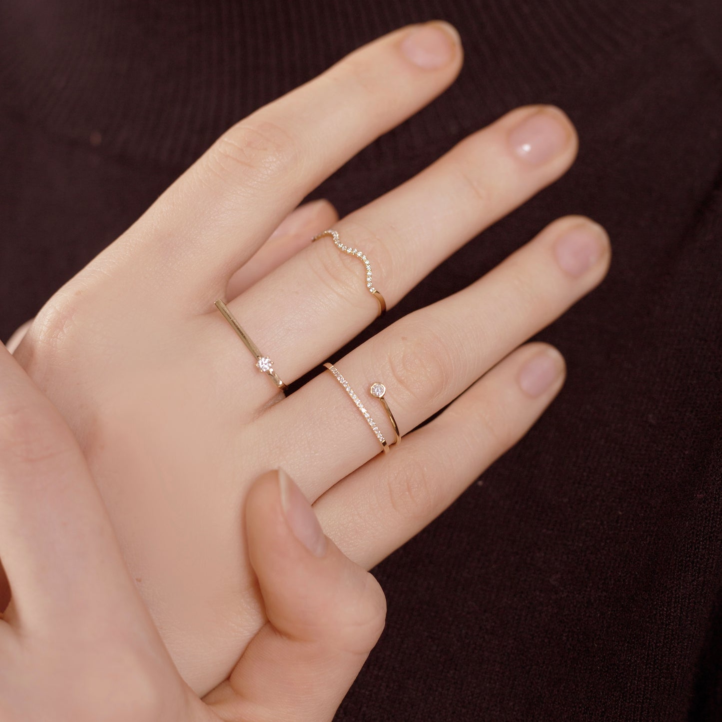 Maya Diamond Wrap Ring